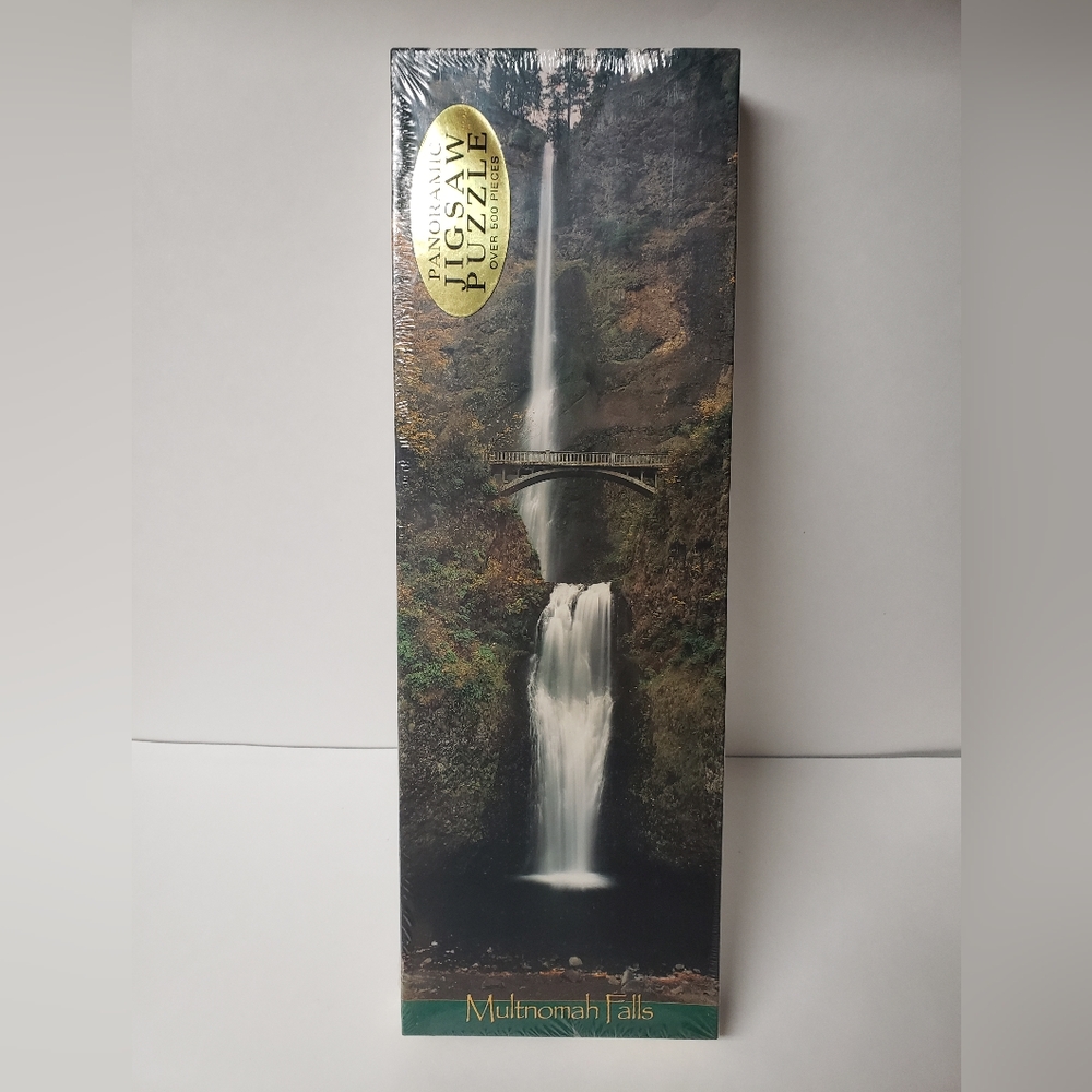 Multnomah Falls Panoramic Jigsaw Puzzle